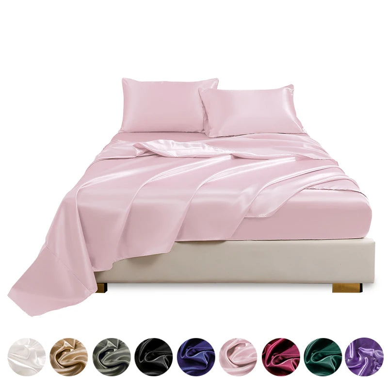 Signature Satin Queen Sheets