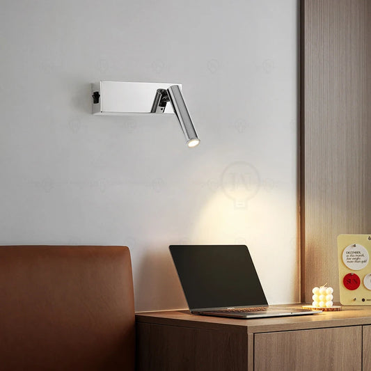 Electroplated Silver Wall Lamp