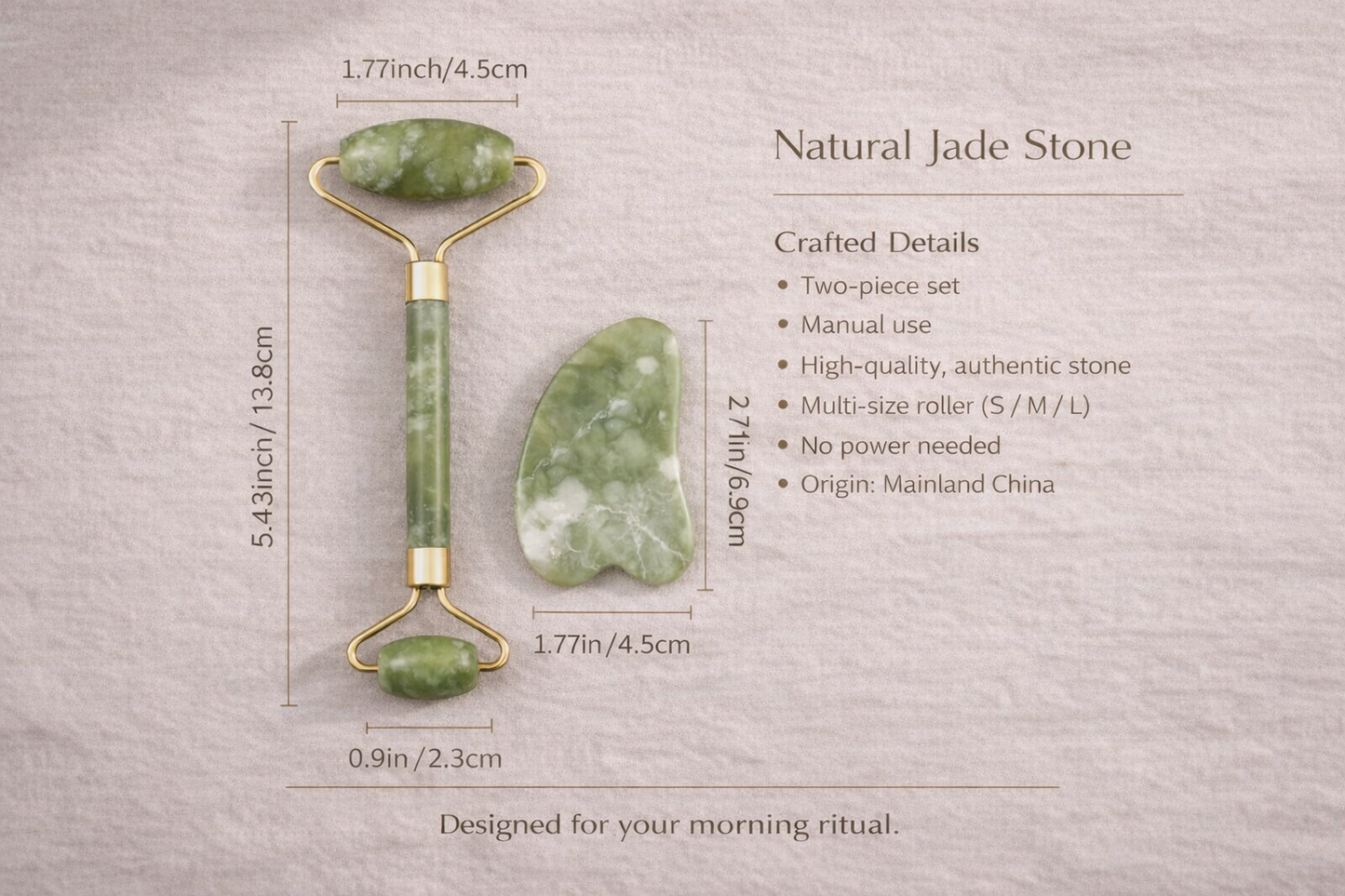 Luxe Jade Roller