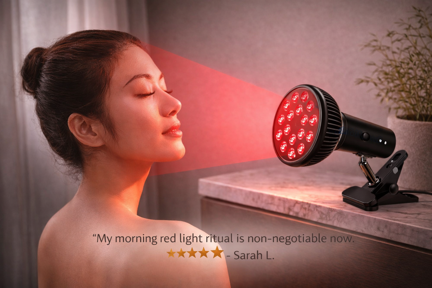 Red Light Therapy Lamp