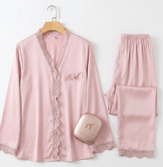 Royal Satin Pajama Set