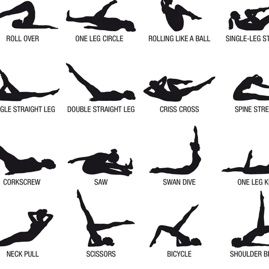 Minimalist Pilates Chart