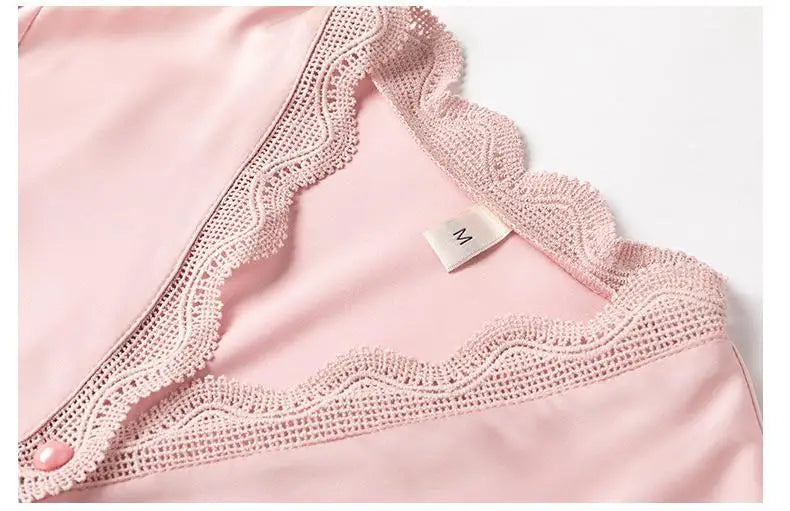 Royal Satin Pajama Set