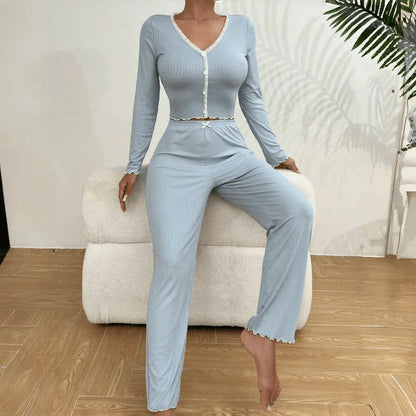 Luxe Lace Pajama Set