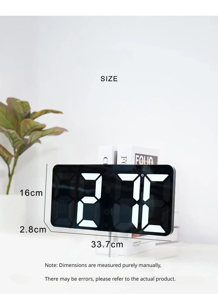 Luxe LED Wall Clock