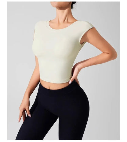 Elite Nylon Backless Top