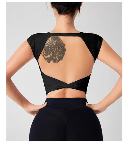 Elite Nylon Backless Top