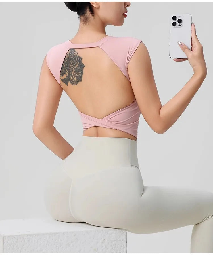 Elite Nylon Backless Top