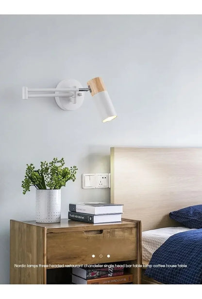 Brushed Metal Wall Lamp