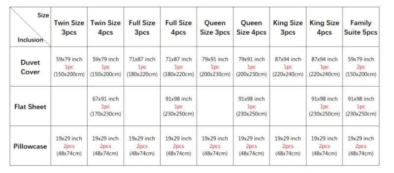 NONECN Silk Bedding Set