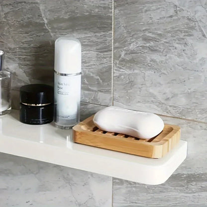 Natural Bamboo Soap Box Tray
