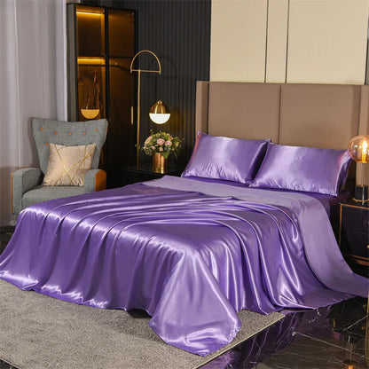 Signature Satin Queen Sheets