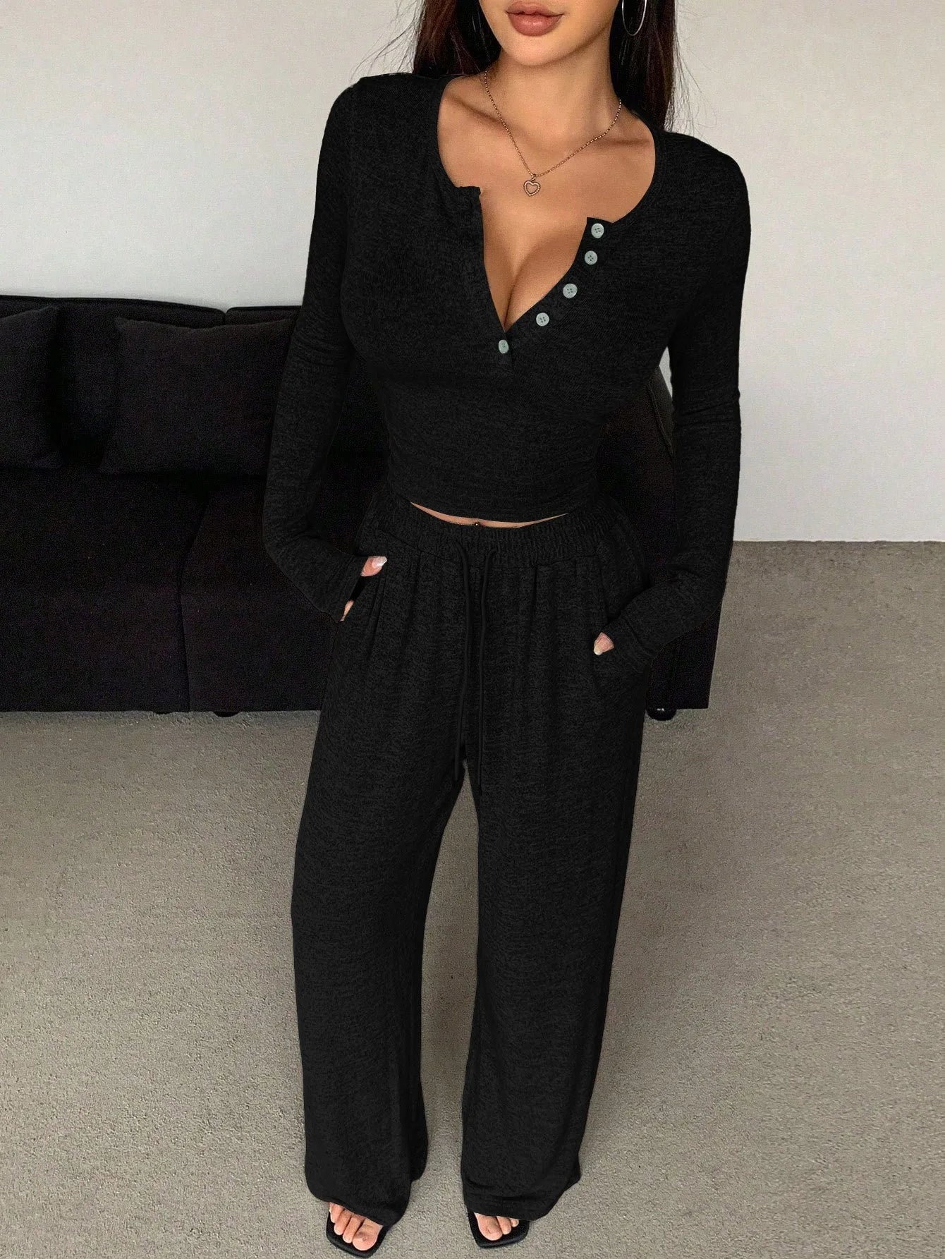 Luxe Knit Pajama Set