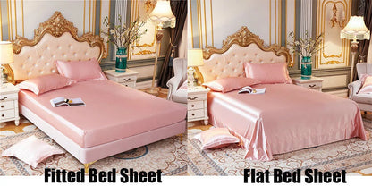 NONECN Silk Bedding Set