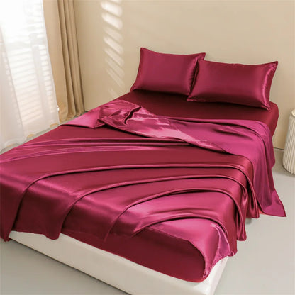 Signature Satin Queen Sheets