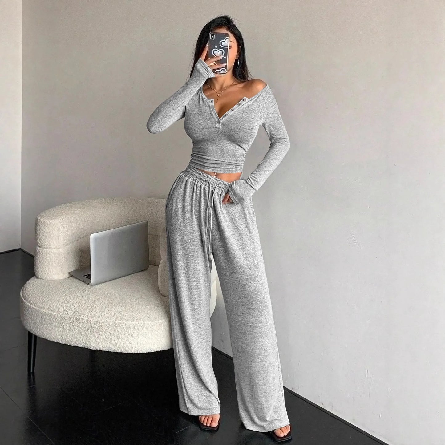 Luxe Knit Pajama Set