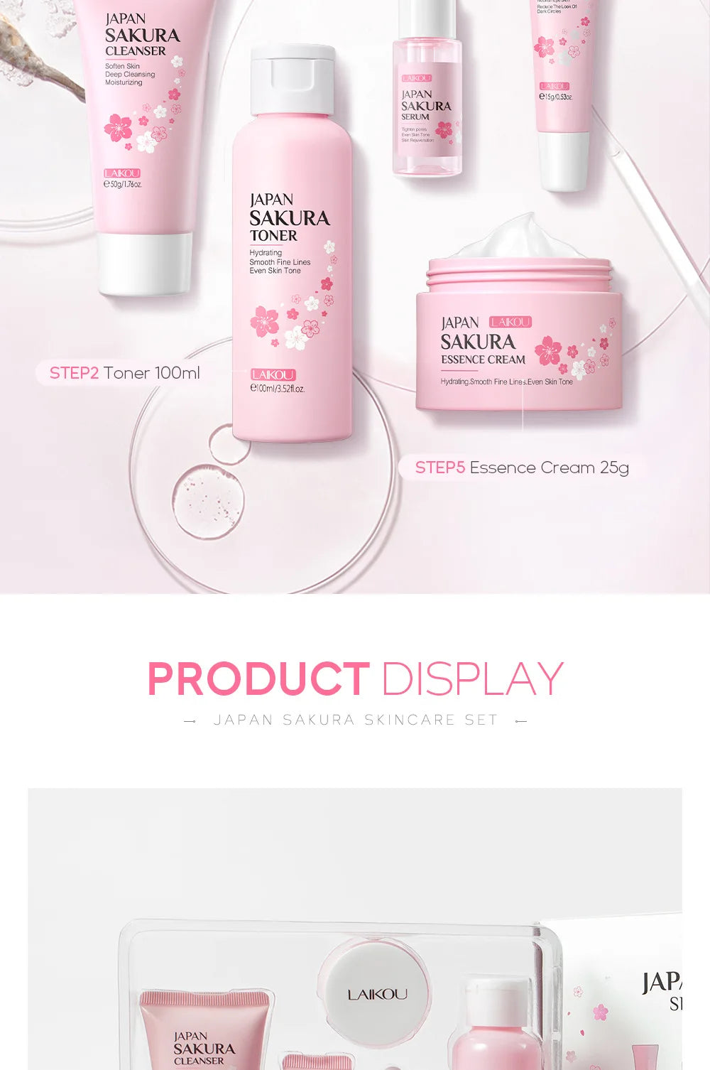 Laikou Sakura Hyaluronic Set