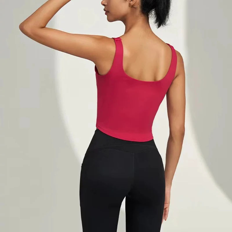 Nylon Knit Camisole Vest