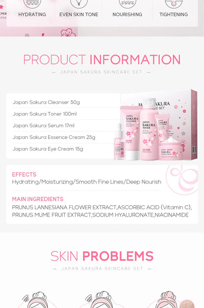 Laikou Sakura Hyaluronic Set
