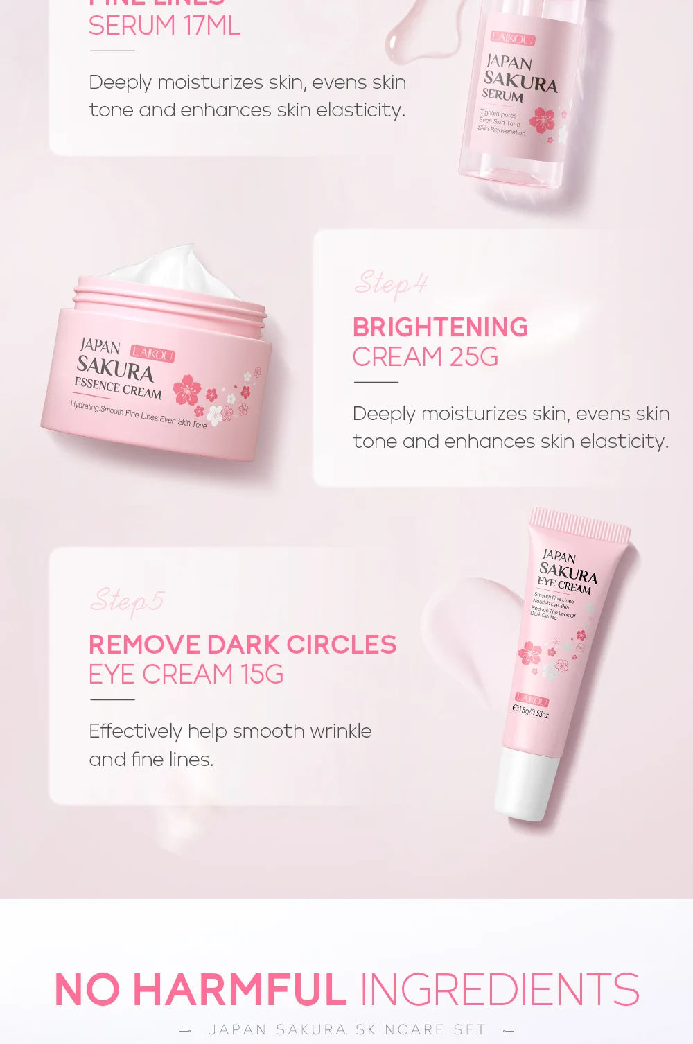 Laikou Sakura Hyaluronic Set