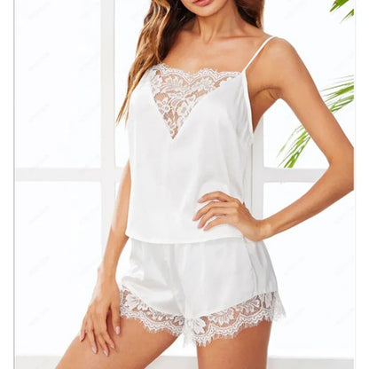 Moonbiffycn Ice Silk Pajama