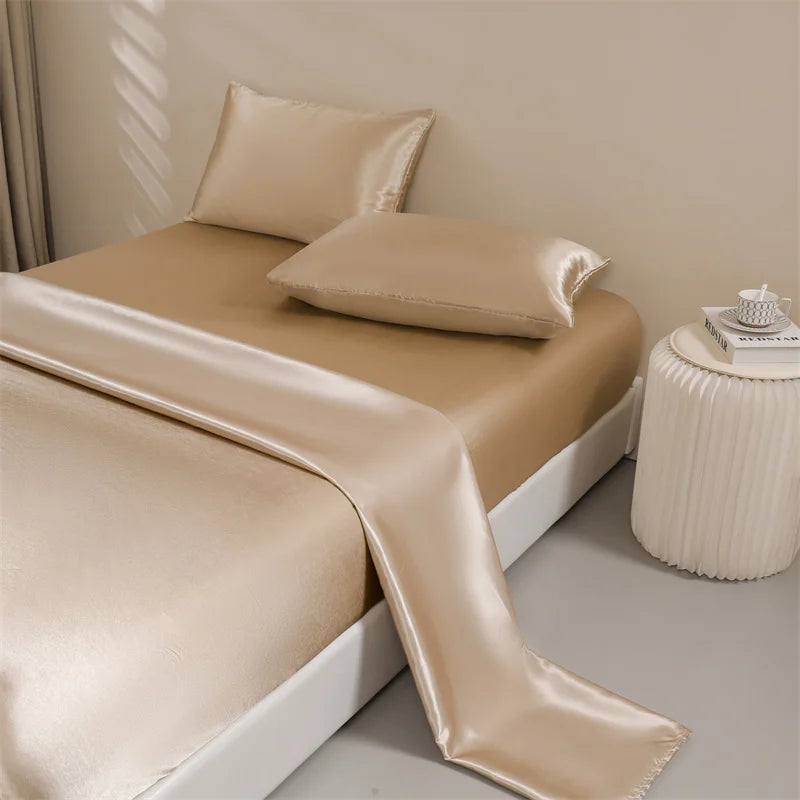 Signature Satin Queen Sheets