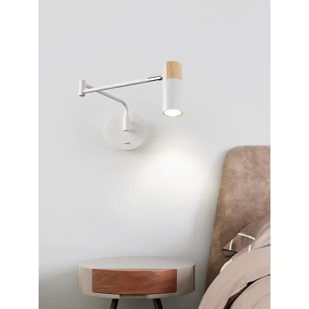 Brushed Metal Wall Lamp