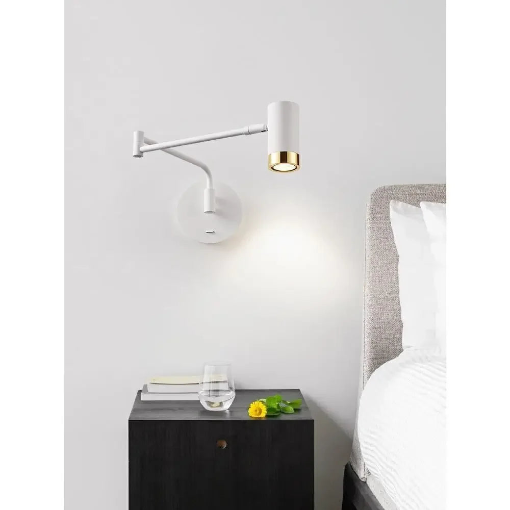 Brushed Metal Wall Lamp