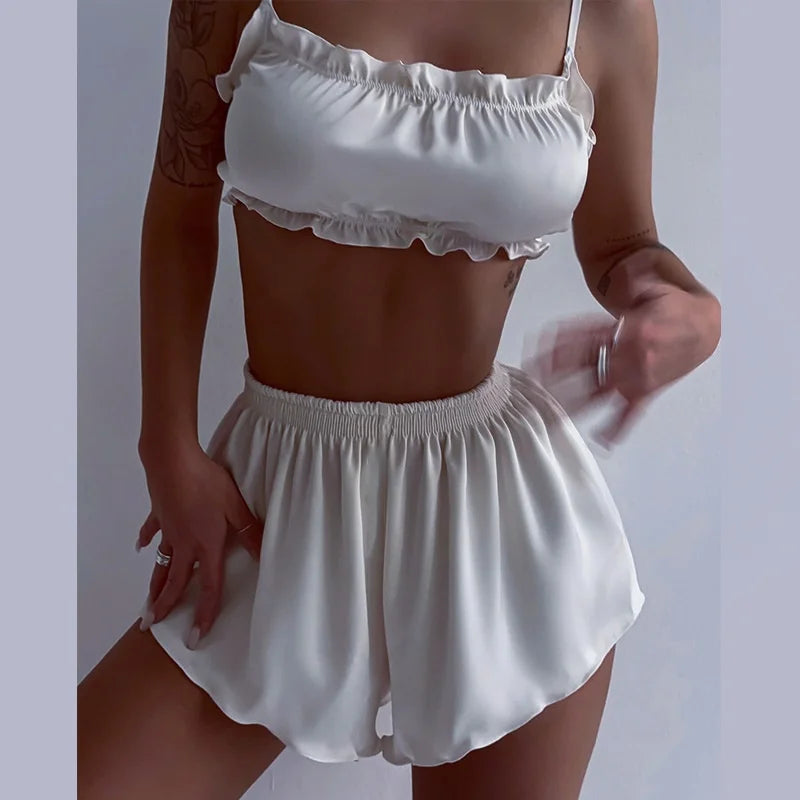 Dawn Lace Pajama Set