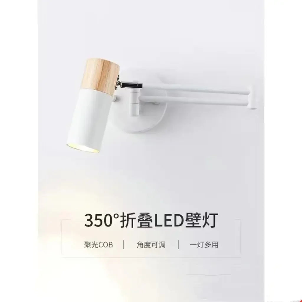 Brushed Metal Wall Lamp