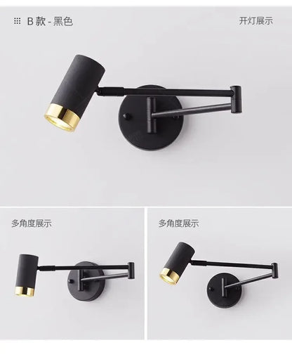 Brushed Metal Wall Lamp