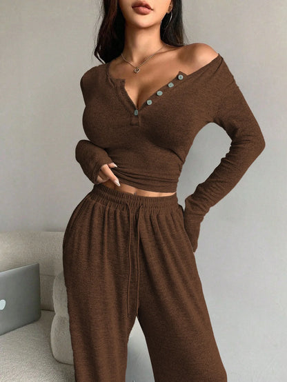Luxe Knit Pajama Set