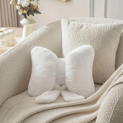 Luxe Polyester Bow Pillow