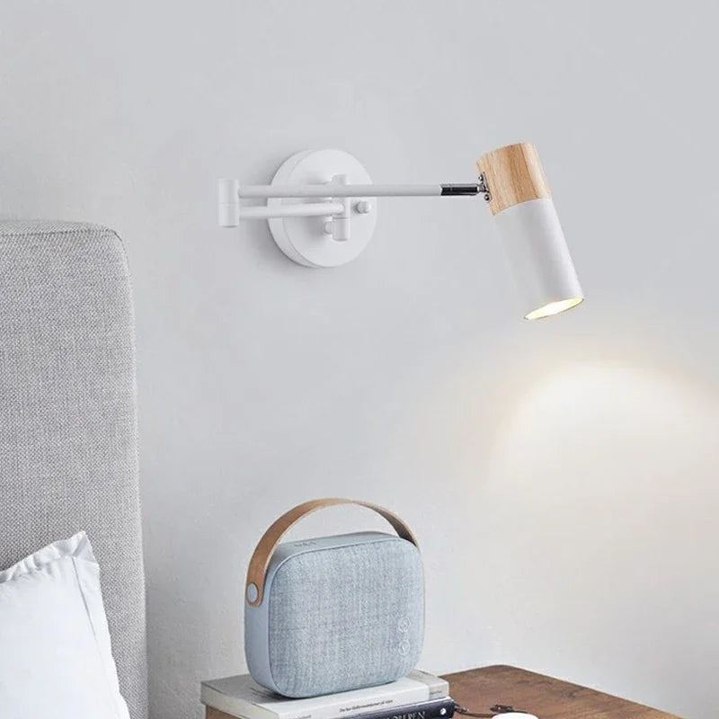 Brushed Metal Wall Lamp