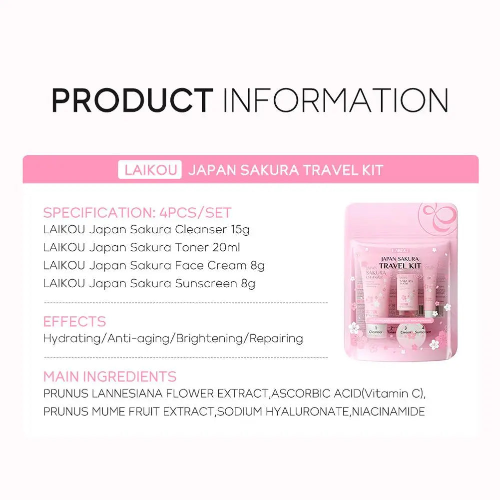 Laikou Sakura Travel Kit
