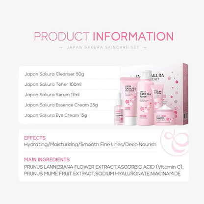 Laikou Sakura Skincare Set