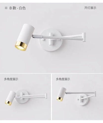 Brushed Metal Wall Lamp