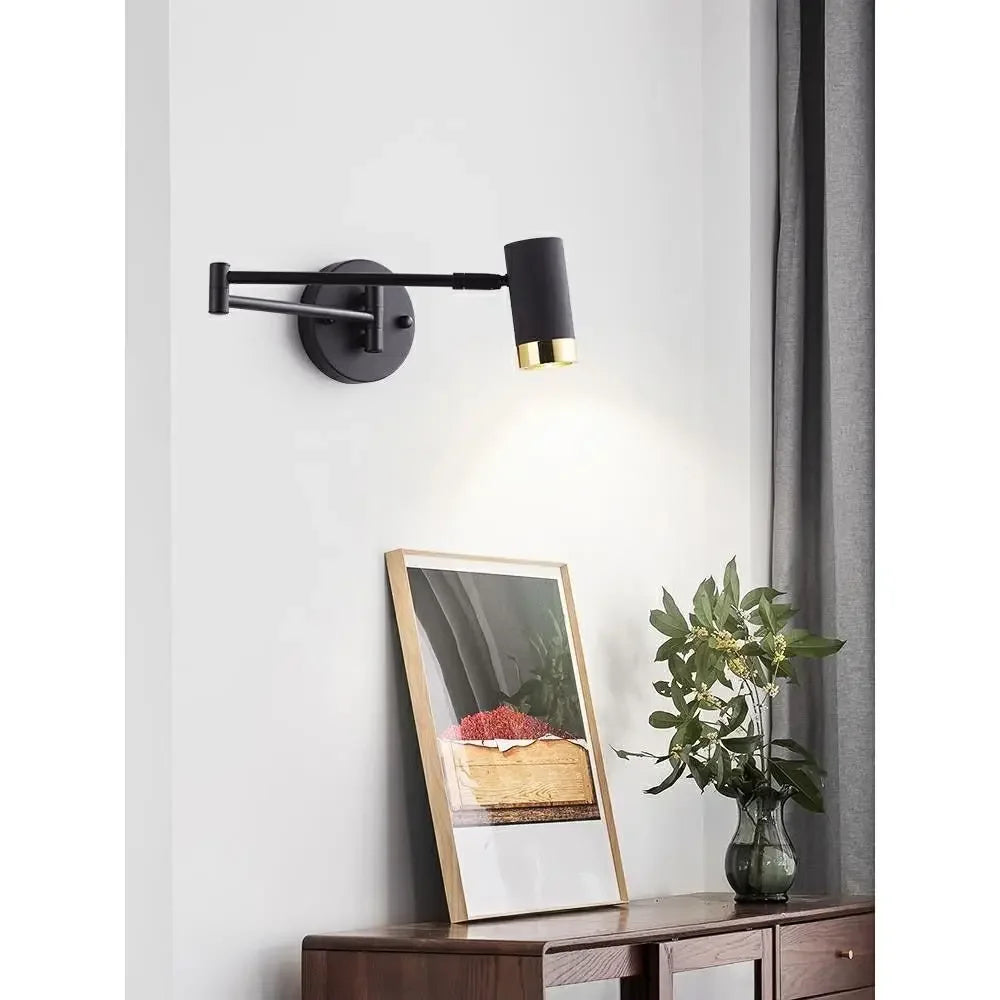 Brushed Metal Wall Lamp