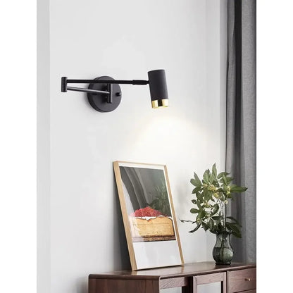 Brushed Metal Wall Lamp