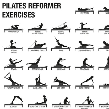 Minimalist Pilates Chart