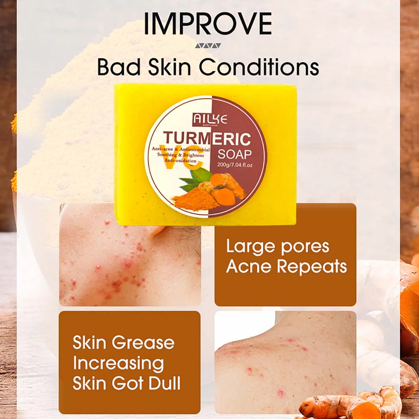 AILKE Turmeric Whitening Ritual