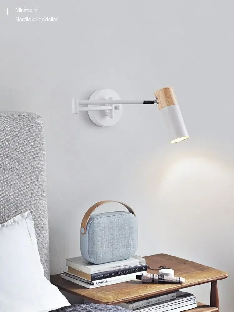 Brushed Metal Wall Lamp