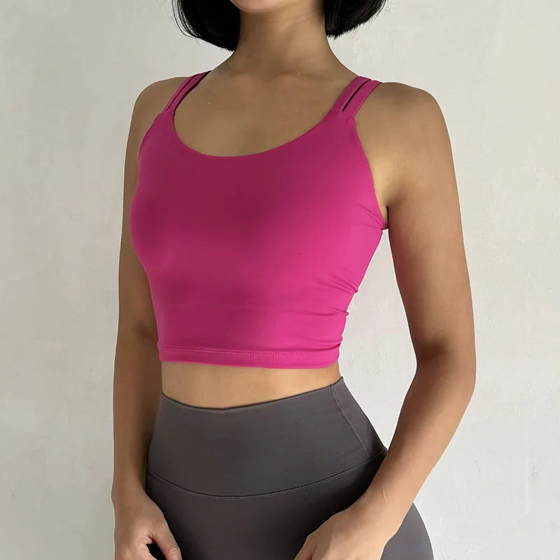 Nylon Spandex Knit Bra