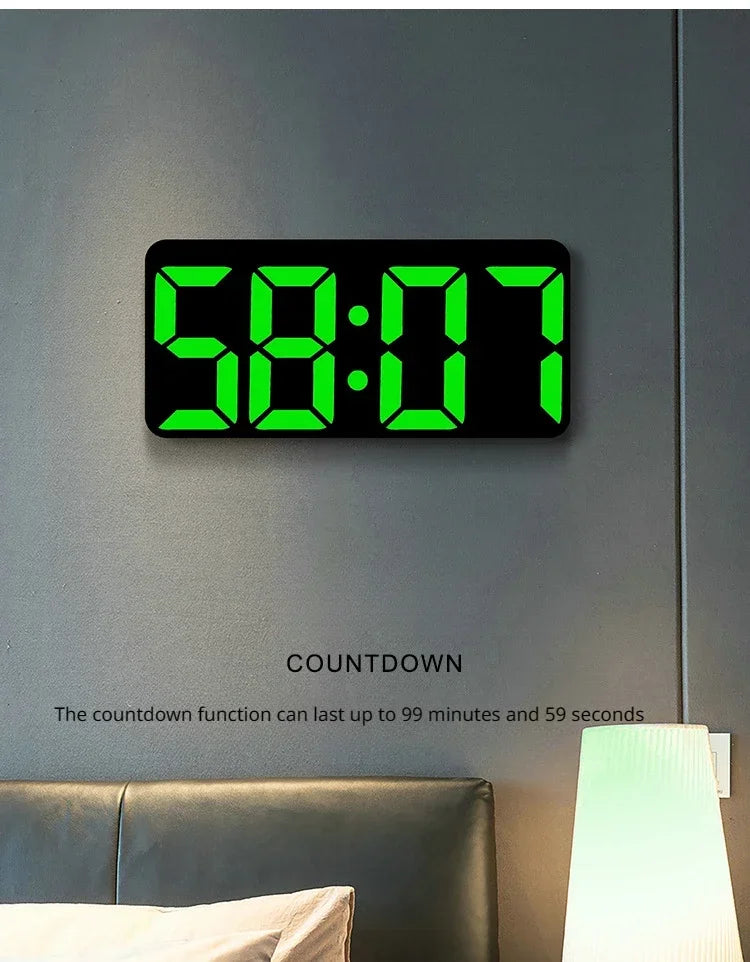 Luxe LED Wall Clock