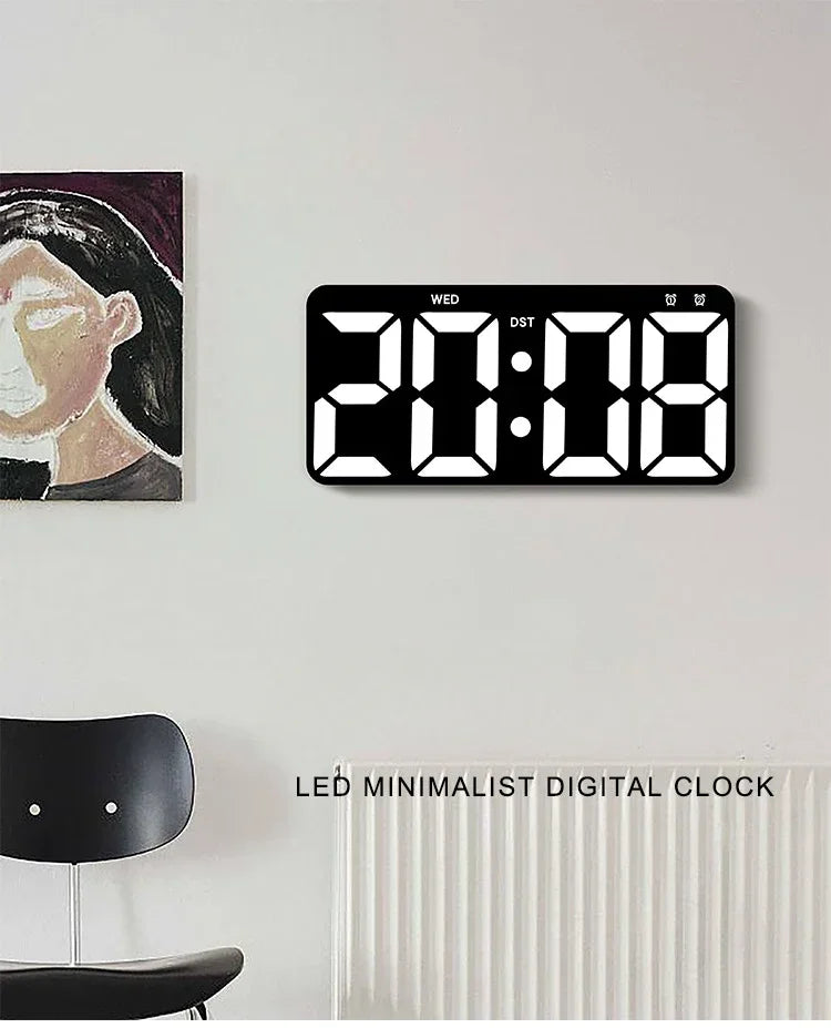 Luxe LED Wall Clock