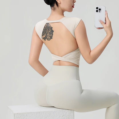 Elite Nylon Backless Top