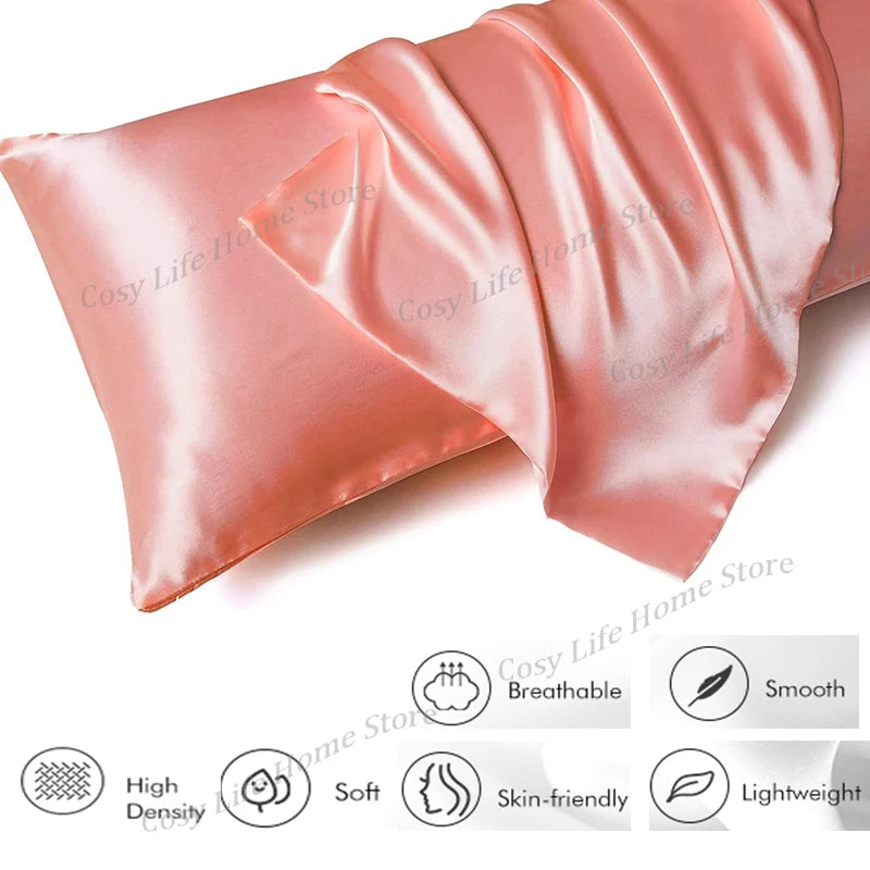 NONECN Silk Bedding Set