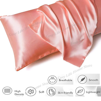 NONECN Silk Bedding Set