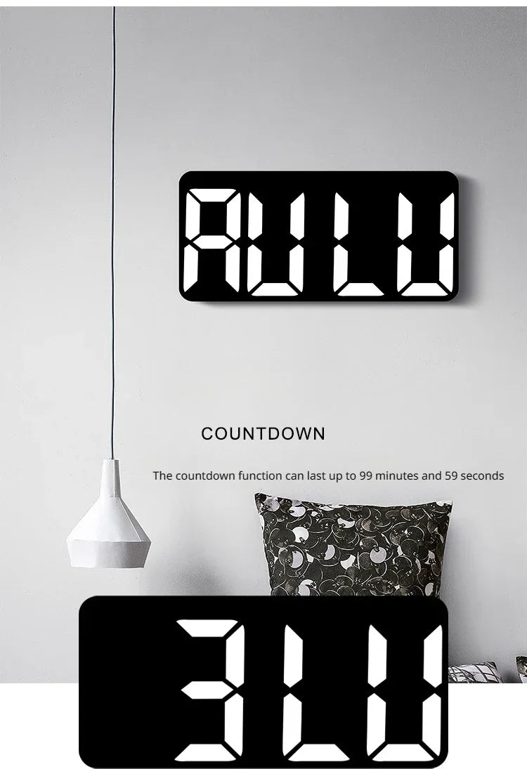 Luxe LED Wall Clock