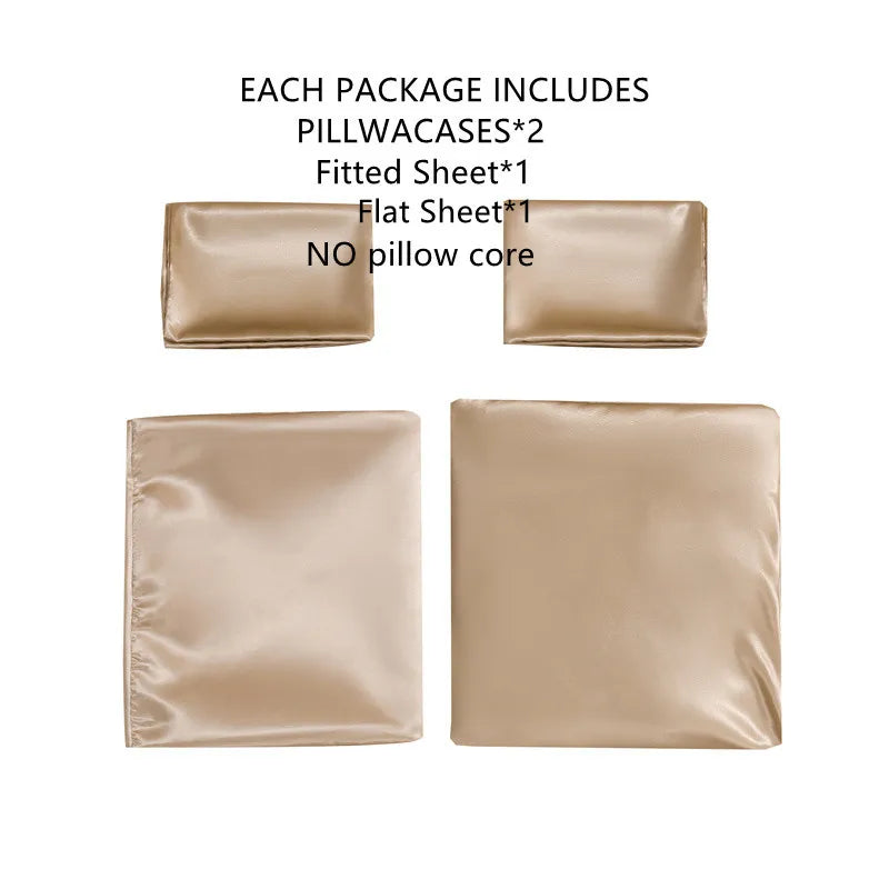 Signature Satin Queen Sheets